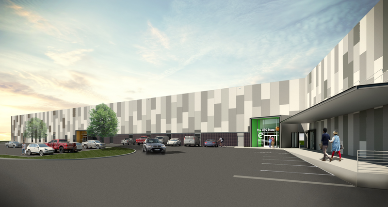 Courtyard side (concept image)